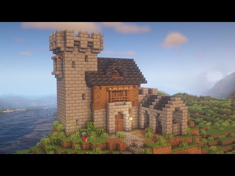 Minecraft Castle House Tutorial