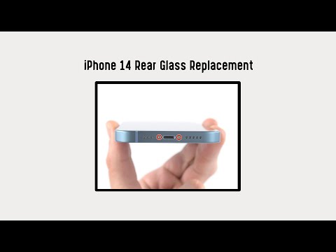iPhone 14 Rear Glass Replacement