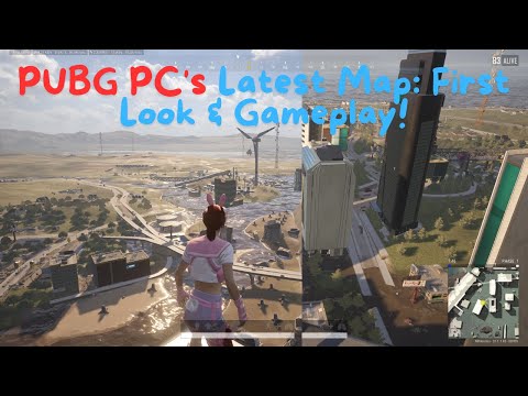 "PUBG PC's Latest Map: First Look & Gameplay!"