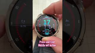 Garmin FENIX 8 || How to enable touch lock 🔒