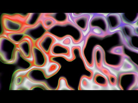 Abstract Green, Purple and Red Lava  Background || 1 Hour Looped HD