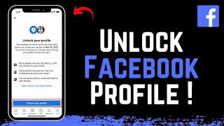 How To Unlock Facebook Profile 2024