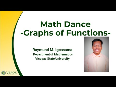 MATH DANCE I GRAPH OF THE FUNCTIONS I