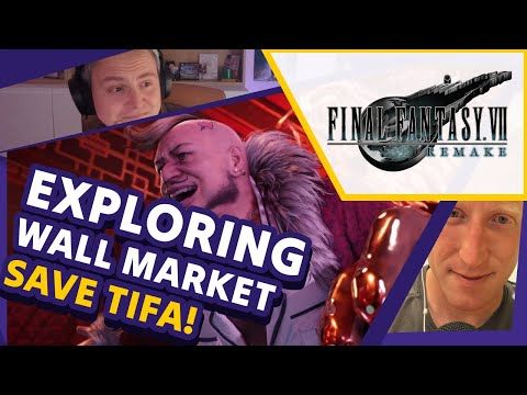 Wall Market is a fever dream and Tifa is missing! | Mindform’s Monday Let’s Play – FFVII Remake