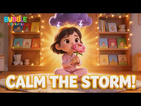 THE BIG FEELINGS STORM ⛈️ | Calm Down Song for Kids | Bubble Kids
