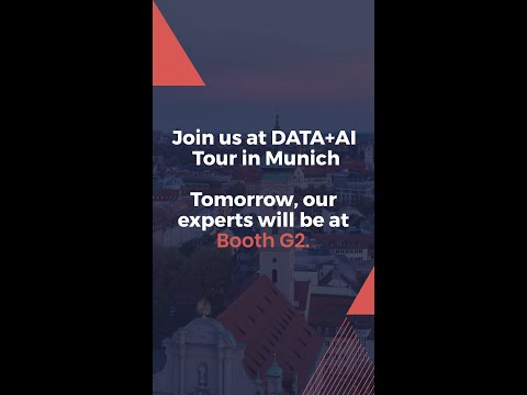Visit us at DATA+AI Tour Munich
