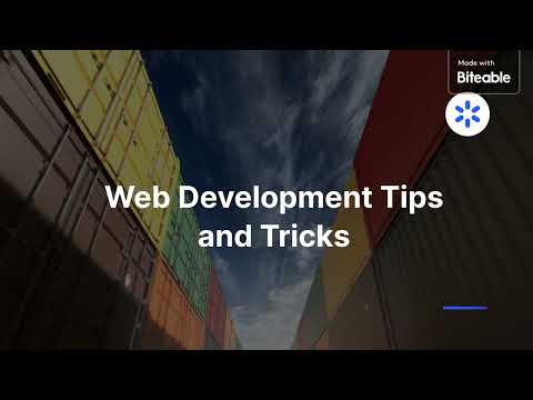 triler of Web tech channel