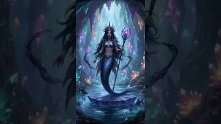 The Dark Queen of the Deep 🌊💜✨#MermaidPower#DeepSeaQueen #OceanMagic#MysticWaters #SeaVibes#Trending