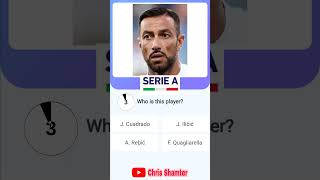 Guess the Serie A Footballer | Fun Quiz #quiz #seriea #Shorts