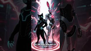 Neon Whiskers vs. ByteBunny 🐱🤖 Ultimate Cyberpunk Tech Debate | Cat & Robot Showdown