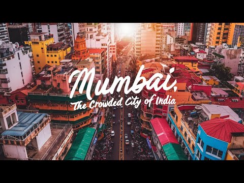 Mumbai, India Drone View 4K + Indian Song