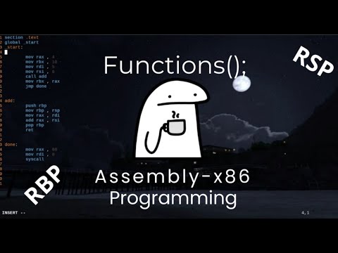 Assembly for Beginners: How to Write Functions in x86_64