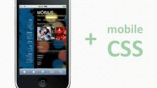 Möbius - free mobile optimized WordPress theme