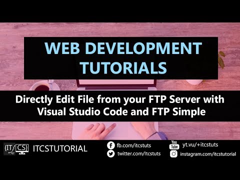Directly Edit File from your FTP Server with Visual Studio Code and FTP Simple