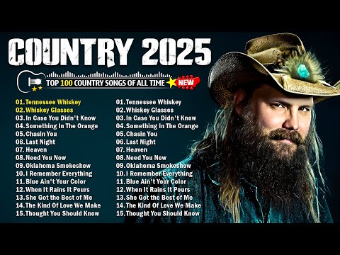 Country Songs 2025 - Chris Stapleton, Morgan Wallen, Luke Combs, Jason Aldean, Lee Brice, Luke Bryan