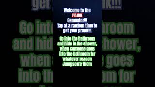PRANK GENERATOR #prank #jumpscares #pickacard #chooseone