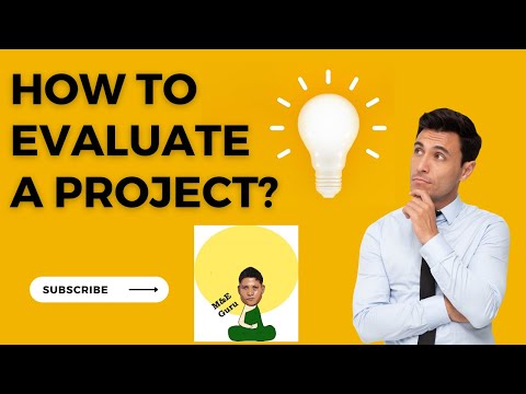 How to evaluate a project? #evaluation #monitoringandevaluation #monitoring #M&E