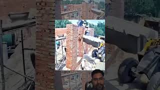 Wait the End 😱😱😱😱 #shorts #construction #majdoor #jcb #jugaadtechnology #brick  #ytshorts