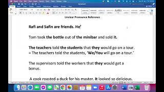 Pronoun Reference HSC English 2nd Paper | Advance English Grammar