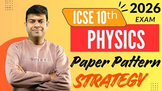 Physics - Strategy for ICSE 2026 Exam | MOST IMPORTANT Chapters #icse #amplifylearning
