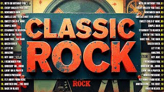 Best Classic Rock Of 70 80s 90s🔥Aerosmith, Nirvana, ACDC, Queen, Bon Jovi, Scorpions, Guns N Roses