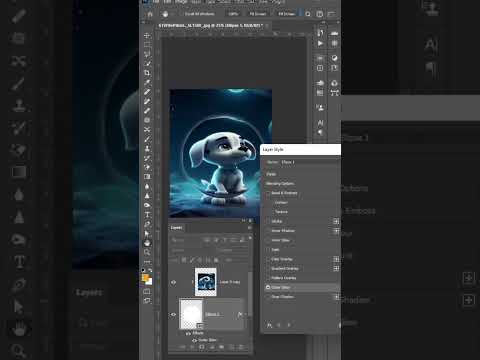 Floating effect for Adobe Photoshop 👍#howtochangebackgroundcolorinphotoshop #adobesoftware #art