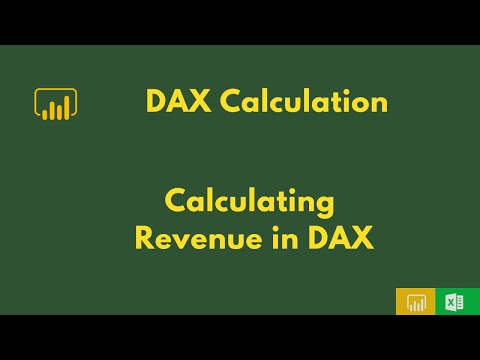 57. Calculating Revenue in DAX