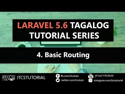 4. Basic Routing in Laravel (Tagalog)