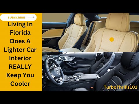 Does A Lighter Car Interior REALLY Keep You Cooler?