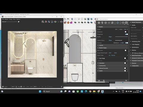 HOW TO MAKE PERFECT VIEW IN VRAY SKETCHUP BY USING SECTION PLANE / MESS CLIPPER