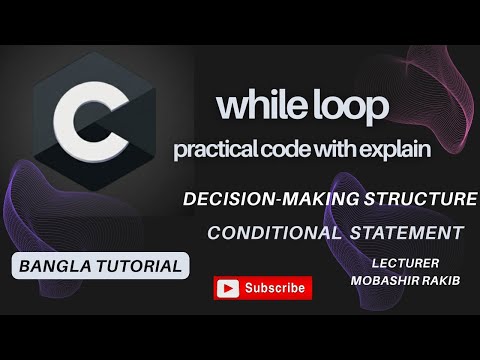 🔥 While Loop in C Explained with Examples part-6||#cprogrammingtutorial #computerlanguage #education