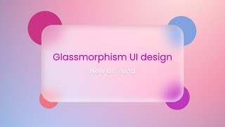 Glass morphism UI design | Claymorphism UI design  #uiux #uiux_design