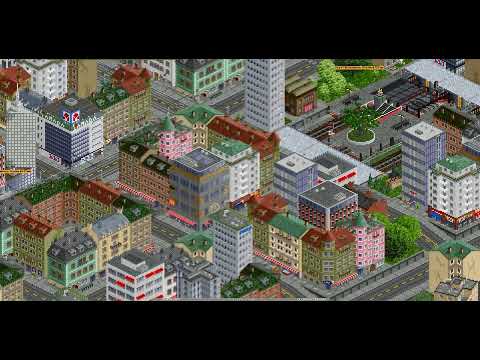 OpenTTD  Sightseeing ride.