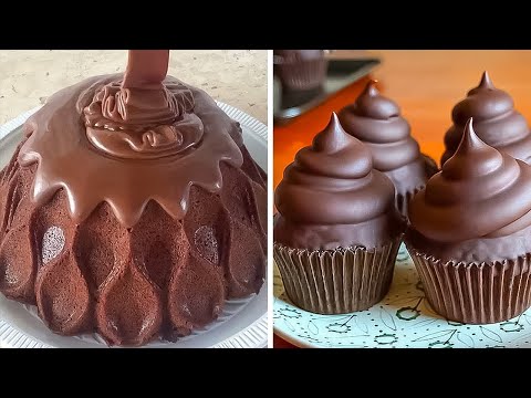 Delicious Chocolate Cake Hacks | So Tasty Chocolate Melted Recipes 🍫
