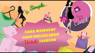 #Logo #olshop #kinemaster Cara Membuat LOGO ONLINE SHOP dg KINEMASTER