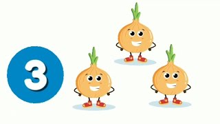 Easy counting for kids|Concept of 3|Learn counting with objects|Preschool|Pre-Nursery|Kindergarten