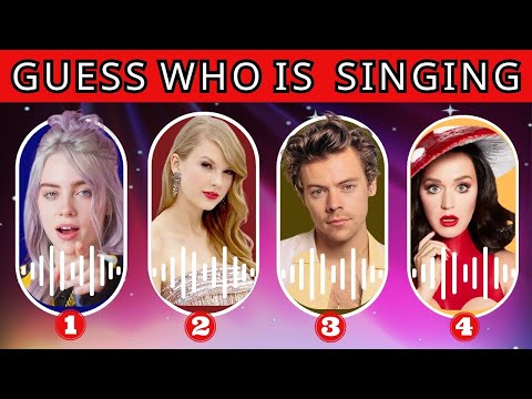 Can You Guess Who Singing?|Celebrity Voice Challenge (Billie Eilish, Justin Bieber and More)