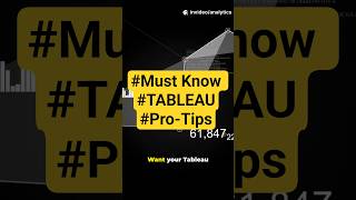 👉 Top 5 Tableau Pro Tips 🚀 Build Dashboards Like a Data Analyst!