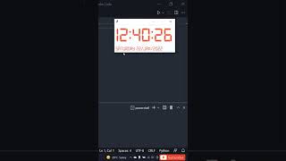 Python #Projects for Beginners | How to build digital clock using #Python