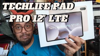 TECHLIFE PAD PRO 12" LTE UNBOXING