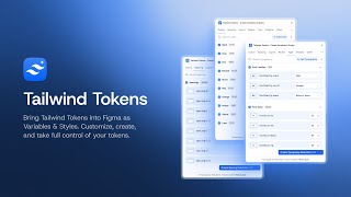 Figma Plugin: Tailwind Tokens - Create Variables & Styles