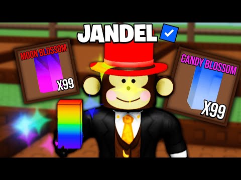 Logging into JANDELS SECRET ACCOUNT in Grow a Garden..