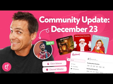 What’s new at Uppbeat? New features to streamline your creative flow and an exciting new artist