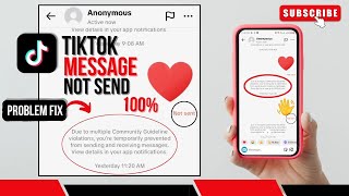 Tiktok message not sending & receiving problem (NEW TRICK 2024) Fix In few seconds