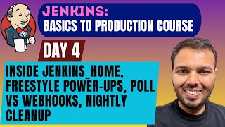 Day 4: Jenkins Freestyle — Parameters, Git Branch/Tag, Triggers & Cron