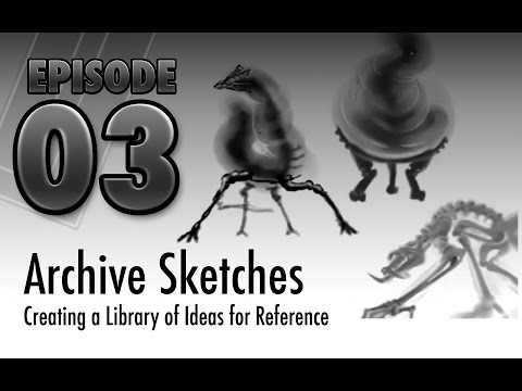 Sketching and Idea Generation - Archive Sketches