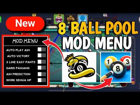 🎱 8 Ball Pool AIM MOD Tutorial 2025 | iOS & Android New Update | Long Line + Auto Aim