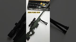 Unboxing AWM PUBG Gun In real life || #AWM #AWMToygun #airsoftgunawm #airsoftgun #airgun #ytshorts
