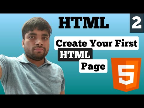 HTML Tutorial for Beginners – 02 | How to Create Your First HTML Page @Tapnology