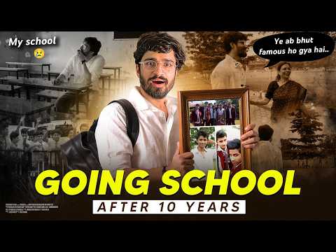 MY FIRST VLOG 🎥 - Going School After 10 YEARS 🥹💕  | Ritik Mishra